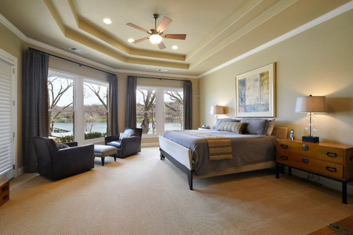 bedroom decorating ideas and designs Remodels Photos Dawn Hearn Interior Design Austin Texas United States contemporary-bedroom