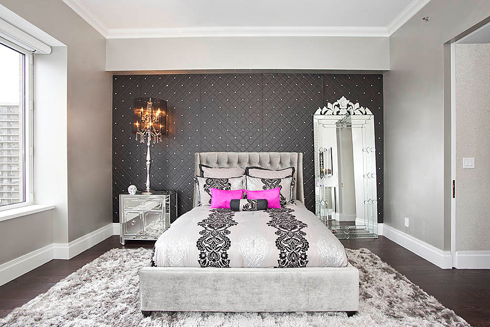bedroom decorating ideas and designs Remodels Photos Creative Designs by Sofia New York United States contemporary-bedroom-002