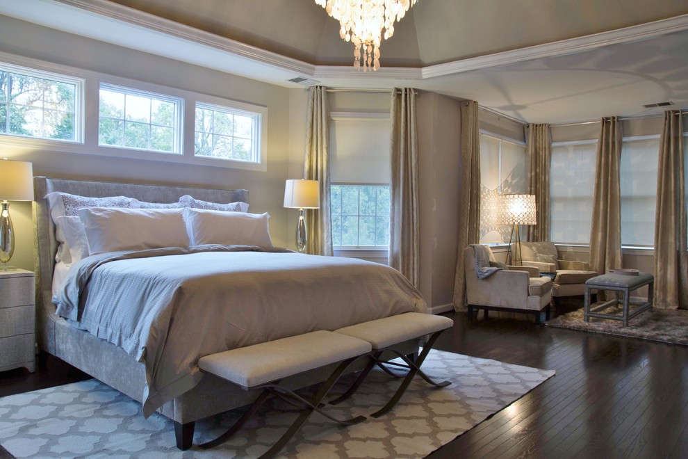 bedroom decorating ideas and designs Remodels Photos Interior Style by Marisa Moore South Riding Virginia United States transitional-bedroom-002