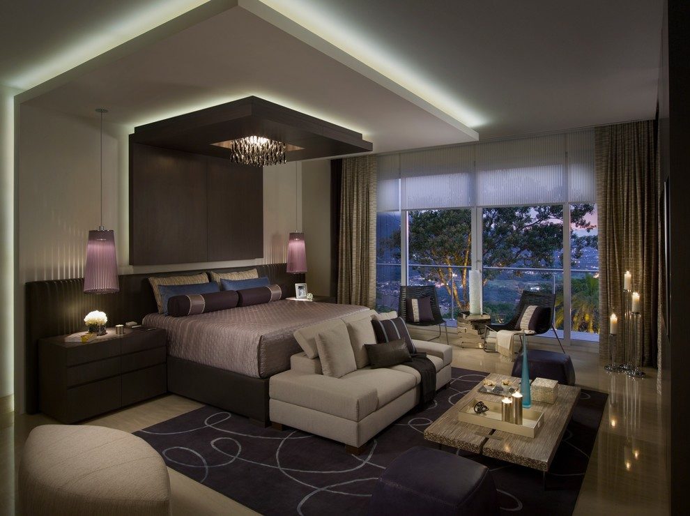 bedroom decorating ideas and designs Remodels Photos Fede Design LLC Miami Florida United States contemporary-bedroom-001