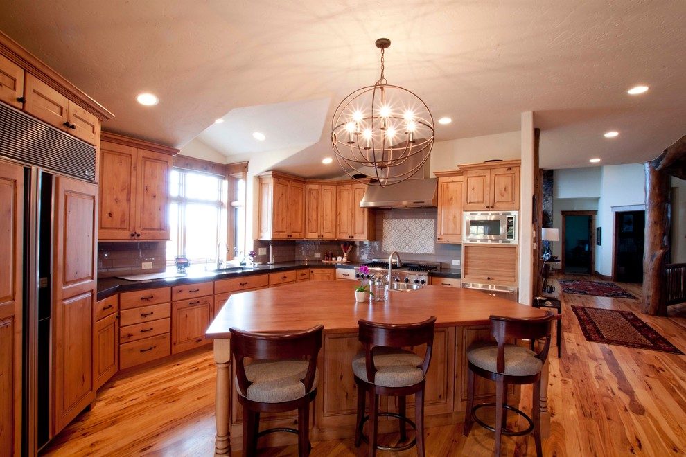 kitchen decorating ideas and designs Remodels Photos designed interiors llc Steamboat Springs Colorado United Statesrustic-kitchen