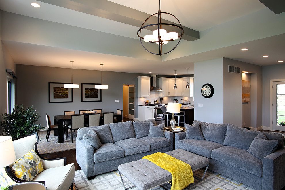 living room decorating ideas and designs Remodels Photos State Street Interiors Bettendorf Iowa United States transitional-living-room-004