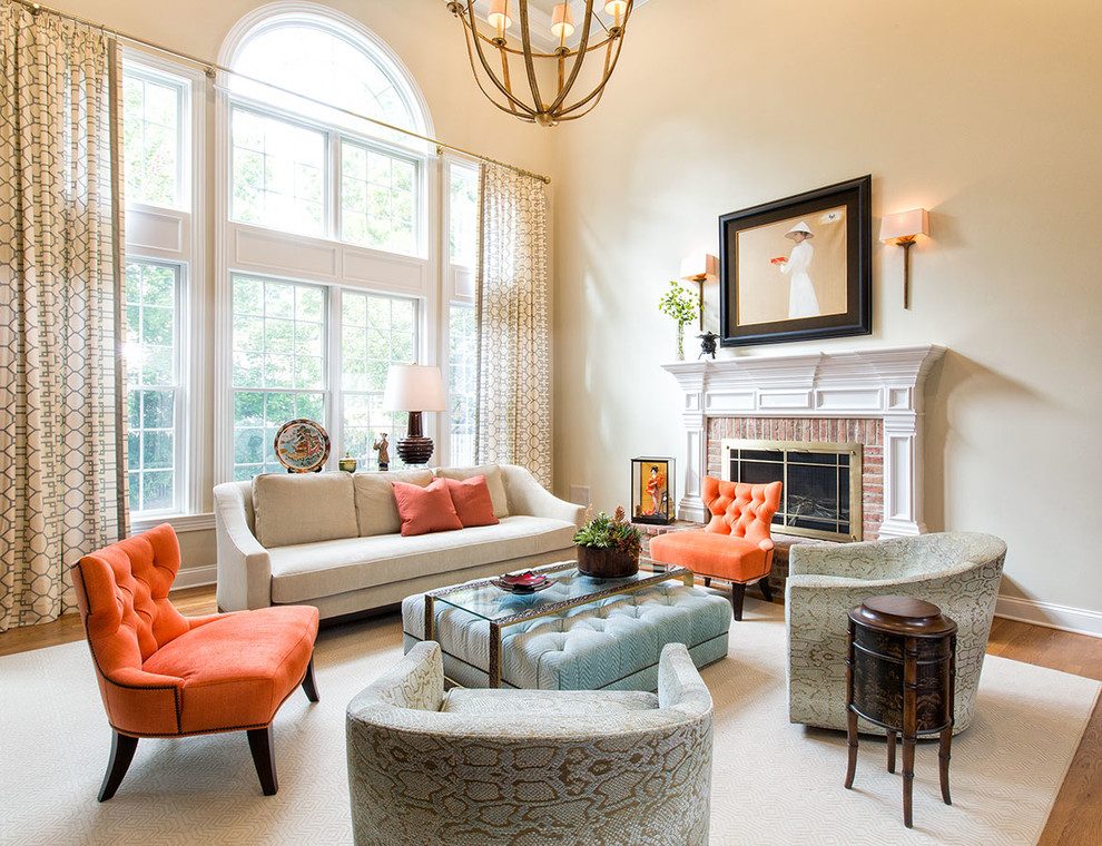 living room decorating ideas designs Photos Jennifer Watty Interior Design-Rooms by JenX Westfield New Jersey transitional-living-room