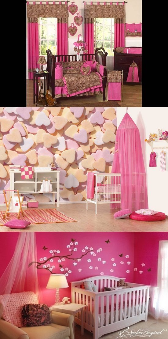 Baby Girls’ Nursery Decorating Ideas