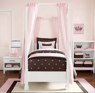 pink and brown bedroom decorating ideas