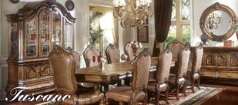 Classic Dining Room Designs from Aico Furniture