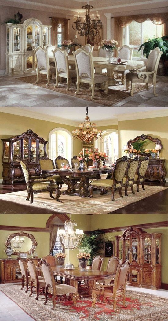 Classic Dining Room Designs from Aico Furniture