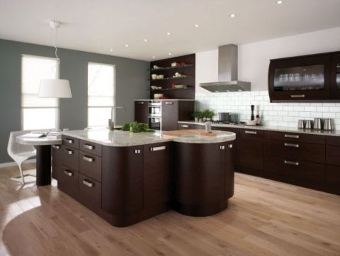 Ideas for Modern Kitchen Designs, colors and lights