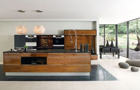 Ideas for Modern Kitchen Designs, colors and lights