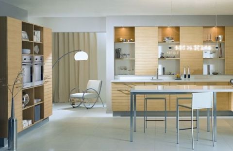 Ideas for Modern Kitchen Designs, colors and lights