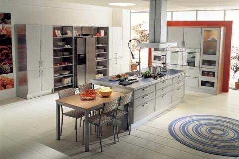 Ideas for Modern Kitchen Designs, colors and lights
