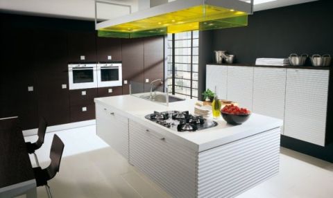 Ideas for Modern Kitchen Designs, colors and lights