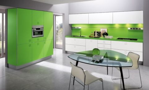 Ideas for Modern Kitchen Designs, colors and lights