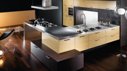 Ideas for Modern Kitchen Designs, colors and lights