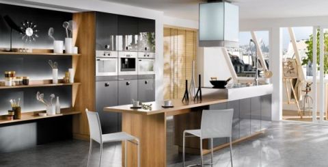 Ideas for Modern Kitchen Designs, colors and lights