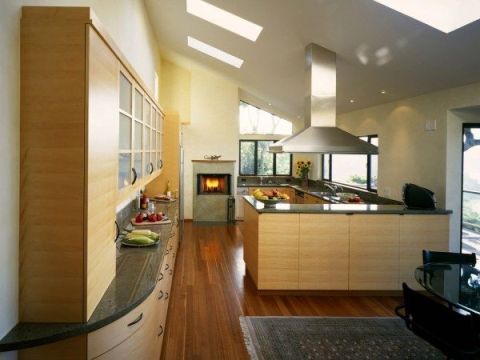 Ideas for Modern Kitchen Designs, colors and lights