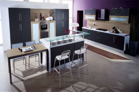 Ideas for Modern Kitchen Designs, colors and lights