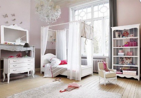 Romantic bedroom curtains 1