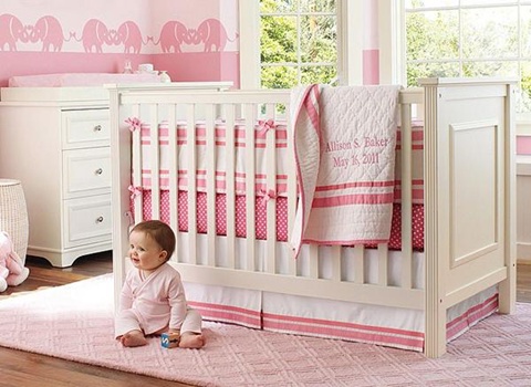 decorating a Baby Girl's Room 15