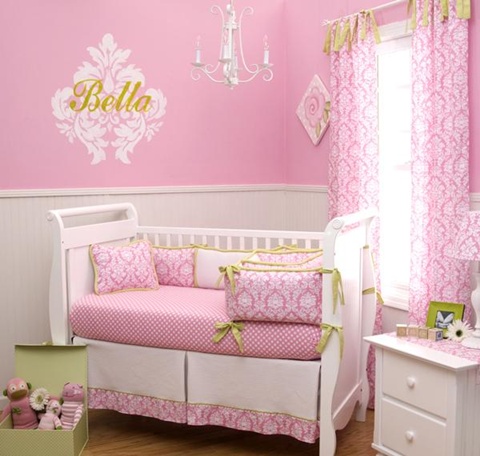 decorating a Baby Girl's Room 7