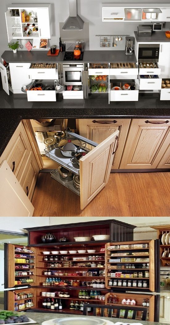 How to Use the Kitchen Storage in Decoration