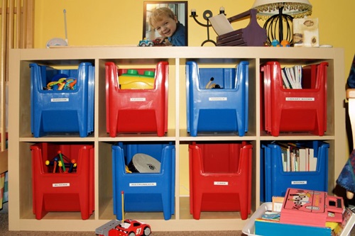 Inexpensive and practical Toy Storage Ideas