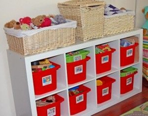 Inexpensive and practical Toy Storage Ideas