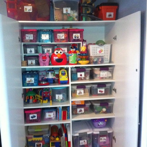 Inexpensive and practical Toy Storage Ideas