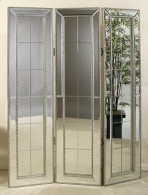 Fabulous mirror room dividers