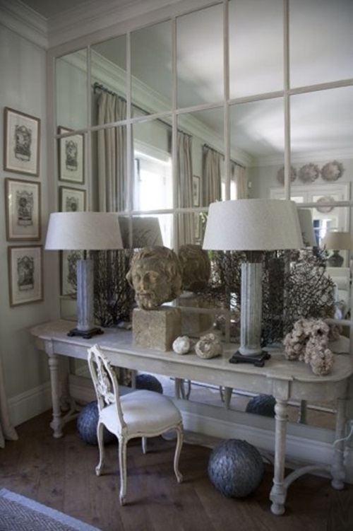 Fabulous mirror room dividers