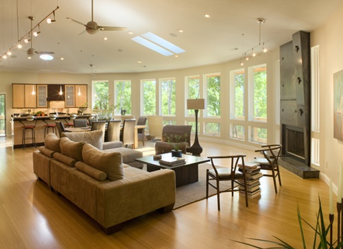 Perfect ways to decorate a living room with a dining area attached