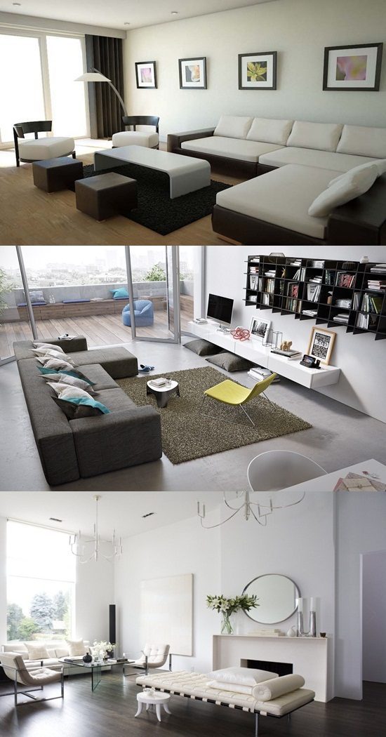11 Coolest Modern Minimalist Living Room Interior Design ideas