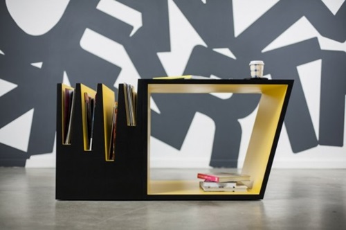 Simple Shelf System That Offers a Lot of Room for Books