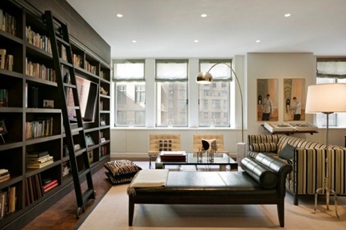 Simple Shelf System That Offers a Lot of Room for Books