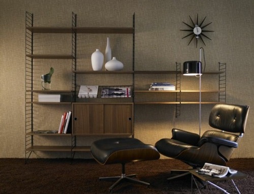 Simple Shelf System That Offers a Lot of Room for Books