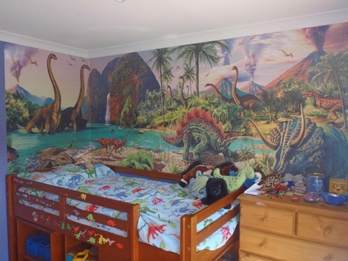 Dinosaurs wall themes for kids room