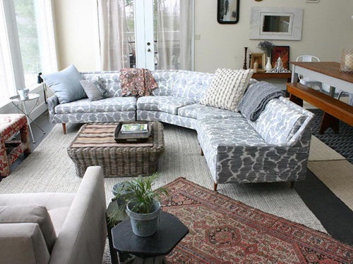 Fabric and Corner Sofas for your Bright Living Room