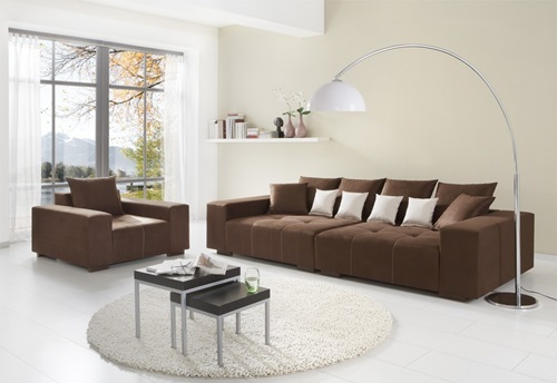 Fabric and Corner Sofas for your Bright Living Room