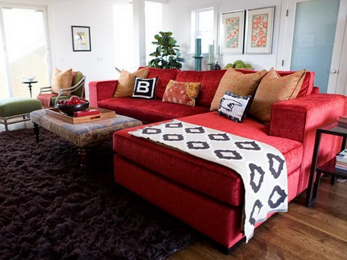 Fabric and Corner Sofas for your Bright Living Room