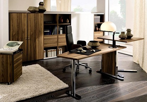 Practical Home Office Desk for Living Rooms