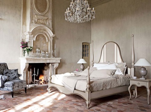 A fireplace in the bedroom!!…why not!