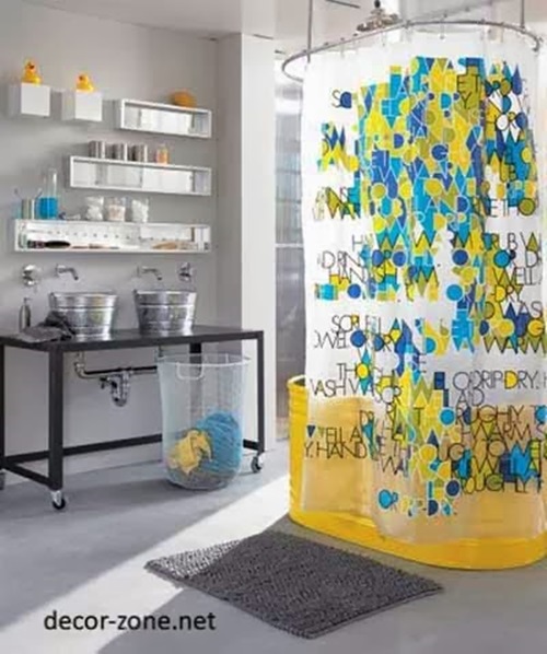 Bathroom Shower Curtains – Original Decorating Ideas