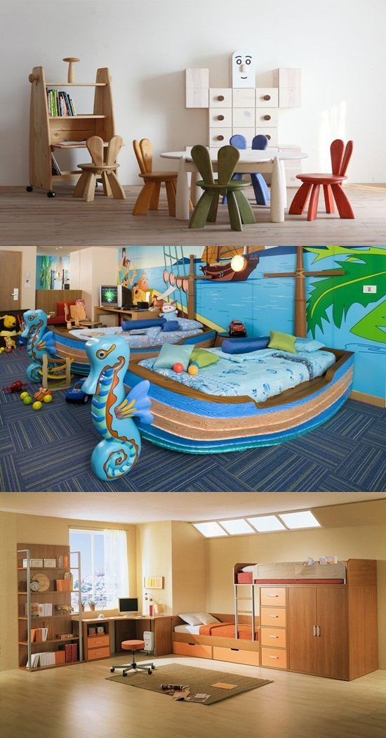 Funny Kids’ Bedroom Furniture and Design
