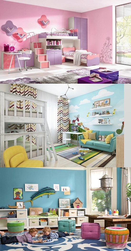 Have a ‘Fun’ time Decorating with the Kids their Room!