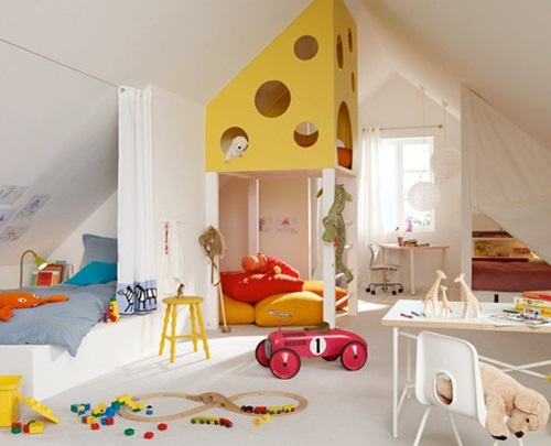 Have a ‘fun’ time decorating with the kids their room!
