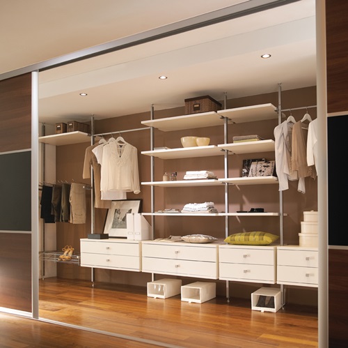 Modern bedroom closets and wardrobes