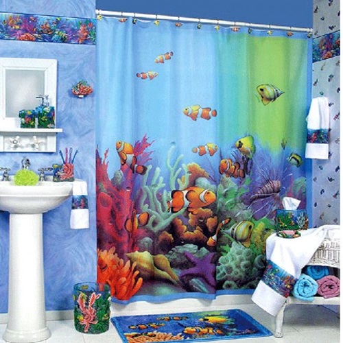 The Different Designs of the Shower Curtains