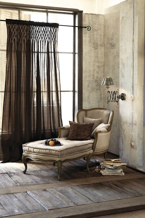 have a chaise lounge! French touch