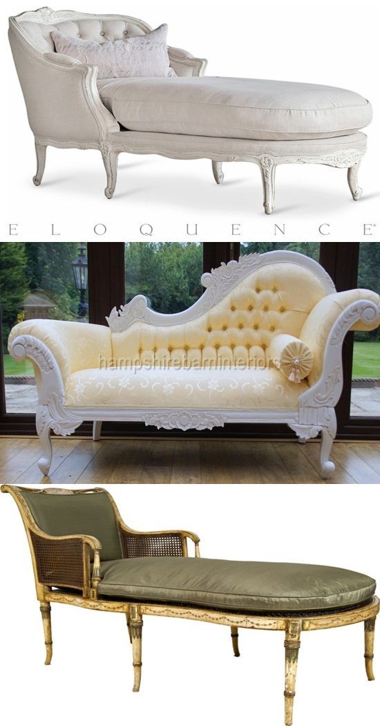 have a chaise lounge! French touch