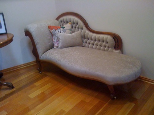 have a chaise lounge! French touch